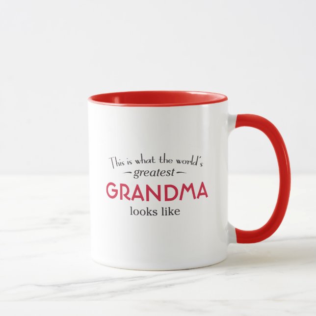 World's Greatest Grandma Mug (Right)