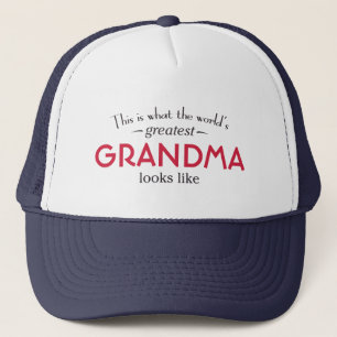 World's Greatest Grandma Trucker Hat