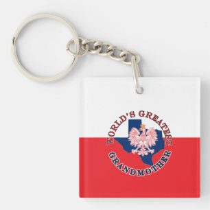 World's Greatest Grandmother Key Ring