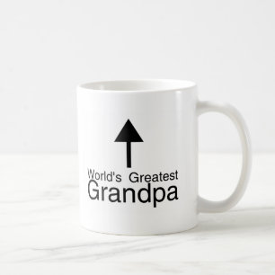 Worlds Greatest Grandpa Arrow Coffee Mug