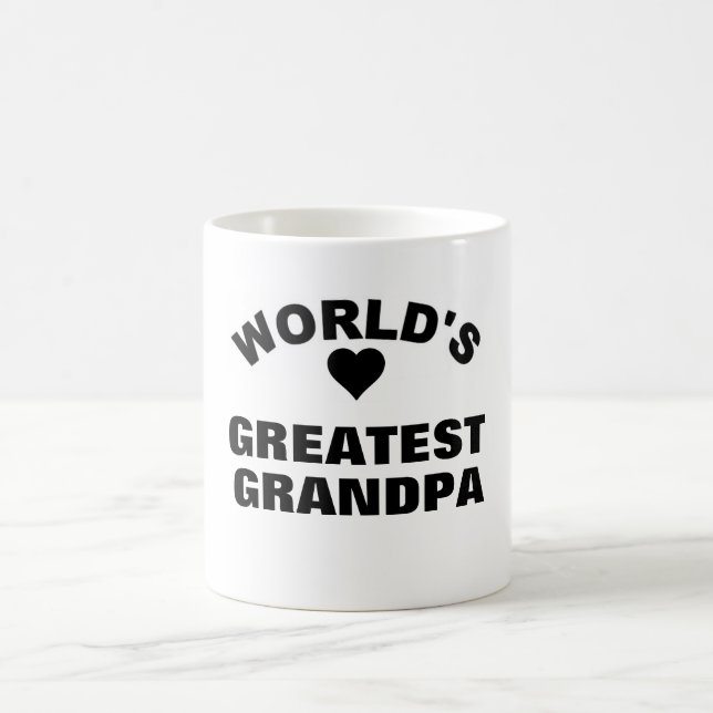 World's Greatest Grandpa Coffee Mug (Center)