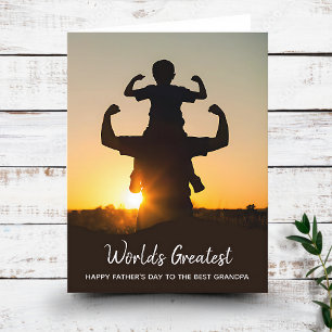 World's Greatest Grandpa Father's Day Photo Card