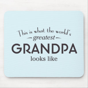World's Greatest Grandpa Mouse Mat