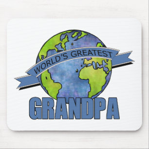 World's Greatest Grandpa Mouse Mat