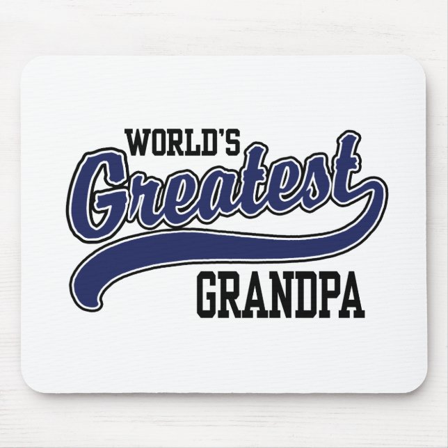 World's Greatest Grandpa Mouse Mat (Front)