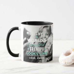 World's Greatest Grandpa Photo Collage Mug