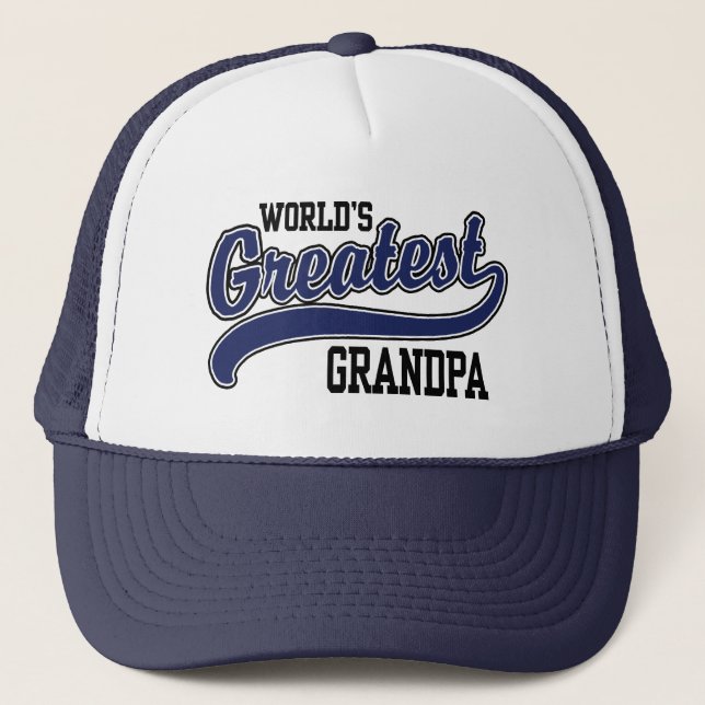World's Greatest Grandpa Trucker Hat (Front)