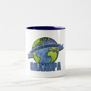 World's Greatest Grandpa Two-Tone Coffee Mug