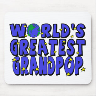 World's Greatest Grandpop Mouse Mat