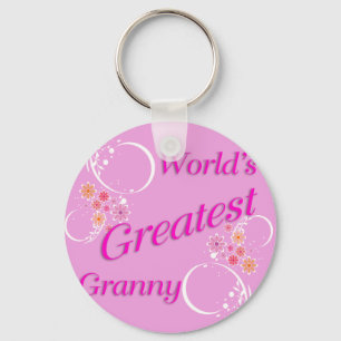 World's Greatest Granny Key Ring