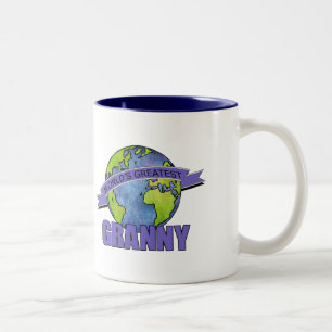 World's Greatest Granny Two-Tone Coffee Mug