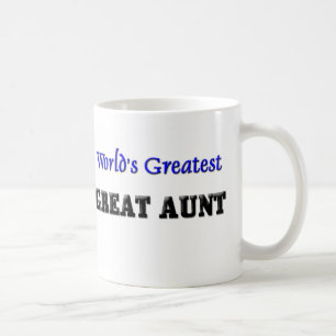 World's Greatest Great Aunt Coffee Mug