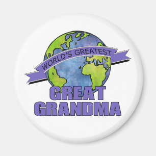 World's Greatest Great Grandma Magnet