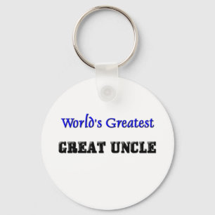 World's Greatest Great Uncle Key Ring