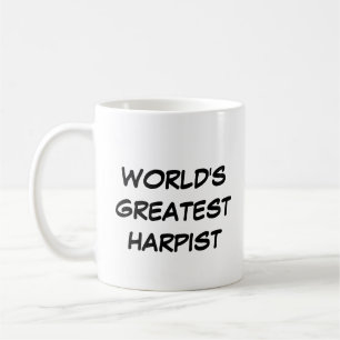 "World's Greatest Harpist" Mug
