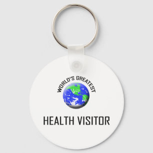 World's Greatest Health Visitor Key Ring