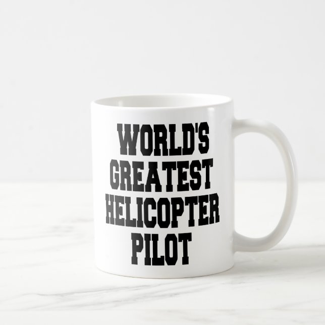 Worlds Greatest Helicopter Pilot Coffee Mug (Right)