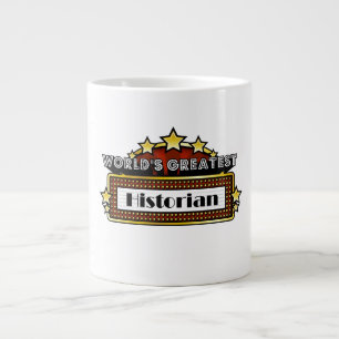World's Greatest Historian Large Coffee Mug
