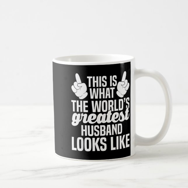 World's greatest husband _ husband ever  coffee mug (Right)