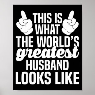 World's greatest husband _ husband ever  poster