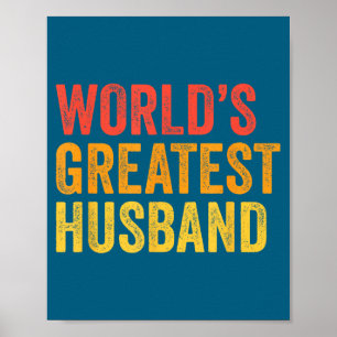 World's greatest husband poster