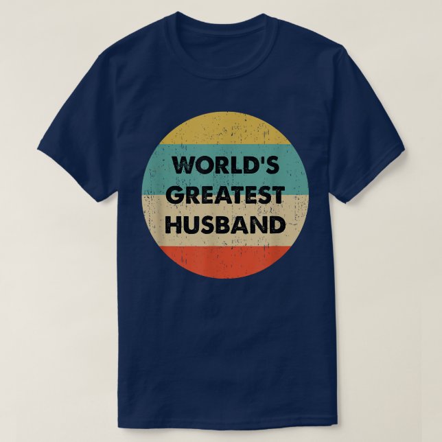 World's Greatest Husband  T-Shirt (Design Front)