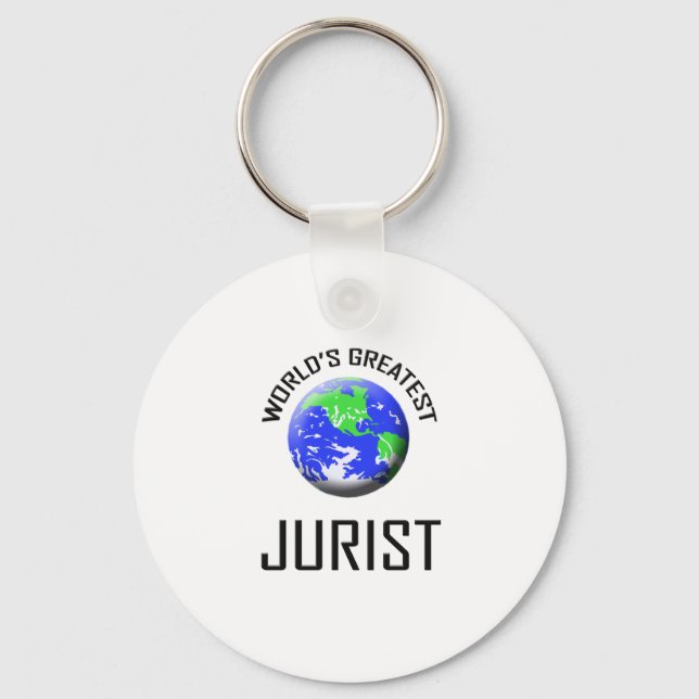 World's Greatest Jurist Key Ring (Front)