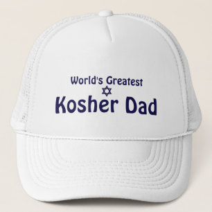 World's Greatest Kosher Dad Trucker Hat