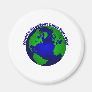 World's Greatest Land Surveyor Magnet