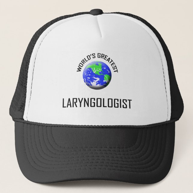 World's Greatest Laryngologist Trucker Hat (Front)