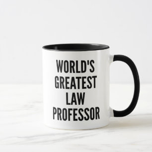 Worlds Greatest Law Professor Mug