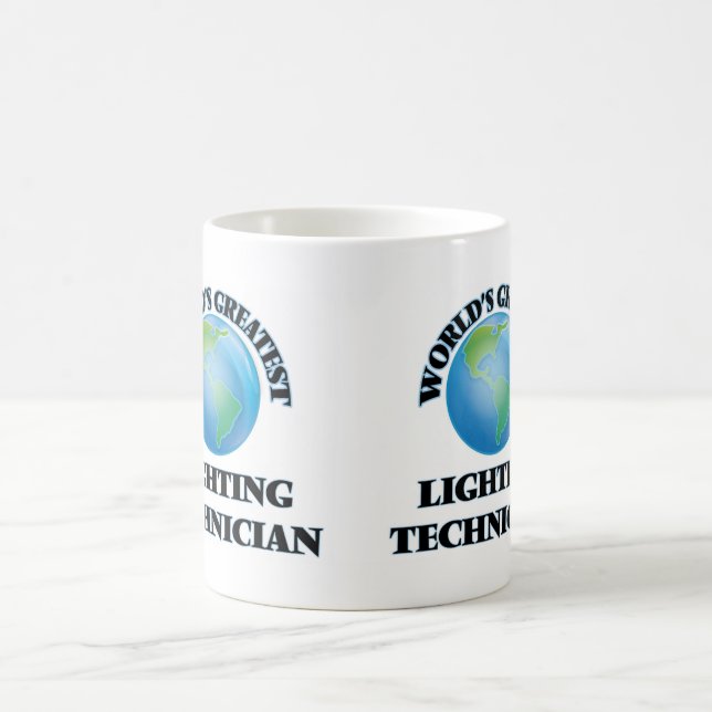 World's Greatest Lighting Technician Coffee Mug (Center)