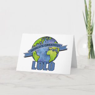 World's Greatest Lolo Card