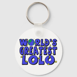 World's Greatest Lolo Key Ring