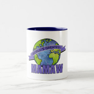 World's Greatest Mamaw Two-Tone Coffee Mug
