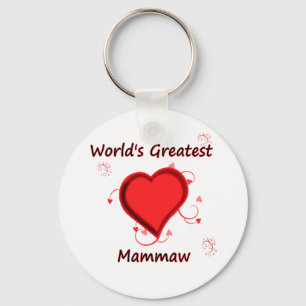 World's Greatest mammaw Key Ring