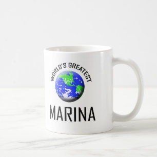 World's Greatest Marina Coffee Mug