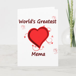 World's Greatest Mema Card