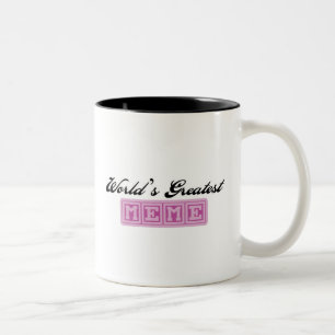 World's Greatest Meme Two-Tone Coffee Mug