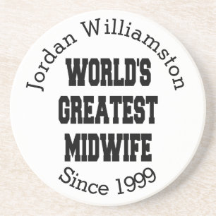 Worlds Greatest Midwife Coaster