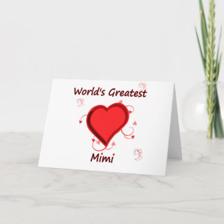 World's Greatest mimi Card