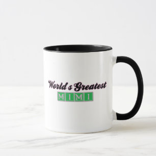 World's Greatest Mimi (Green) Mug