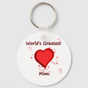 World's Greatest mimi Key Ring