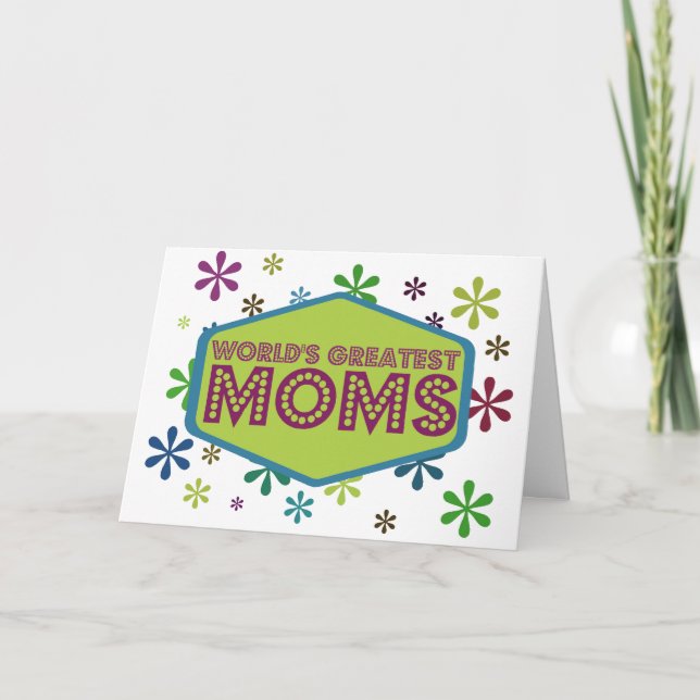 World's Greatest Moms Card (Front)