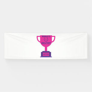 World's Greatest Mother's Day 2.5x8 Vinyl Banner