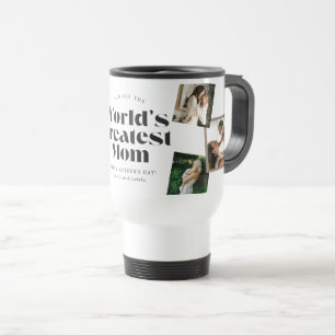 World's Greatest Mum 6 Photo Collage Travel Mug