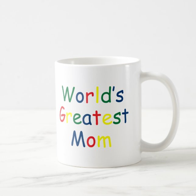 Worlds Greatest Mum Coffee Mug (Right)