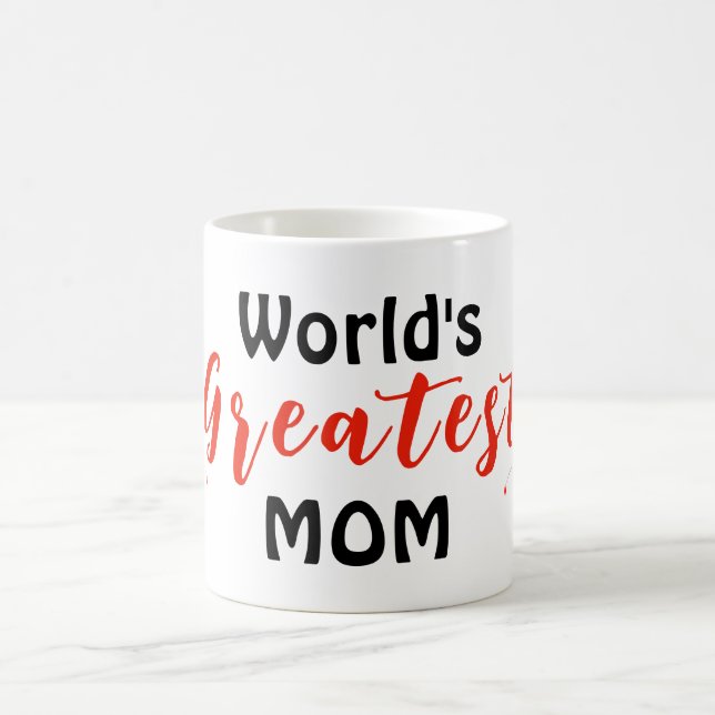 World's Greatest Mum Coffee Mug (Center)