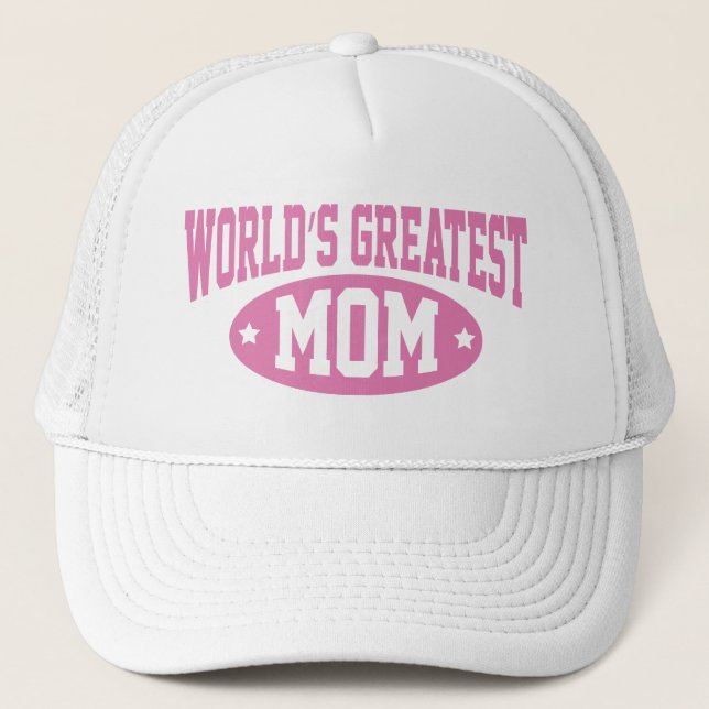 World's Greatest Mum Coffee Mug Trucker Hat (Front)
