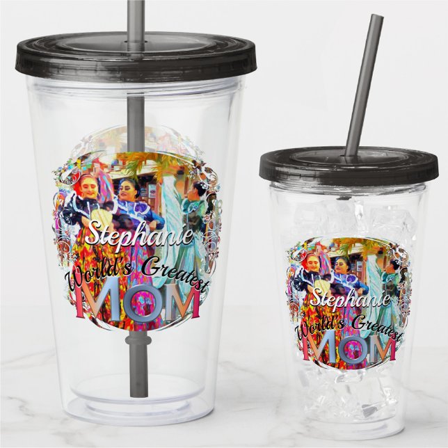 World's Greatest Mum Festival Dancers 2549 Acrylic Tumbler (Creator Uploaded)